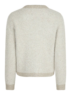 Vivia Knit Cardigan - Beige Melange