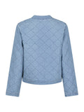 Dubbie Denim Quilt Jacket - Blue