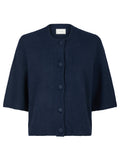 Elmira Knit Cardigan - Navy