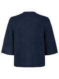 Elmira Knit Cardigan - Navy