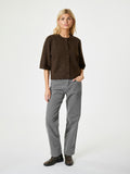 Elmira Knit Cardigan - Chocolate Brown