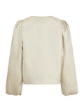 Daliska Dull Satin Blouse - Sand