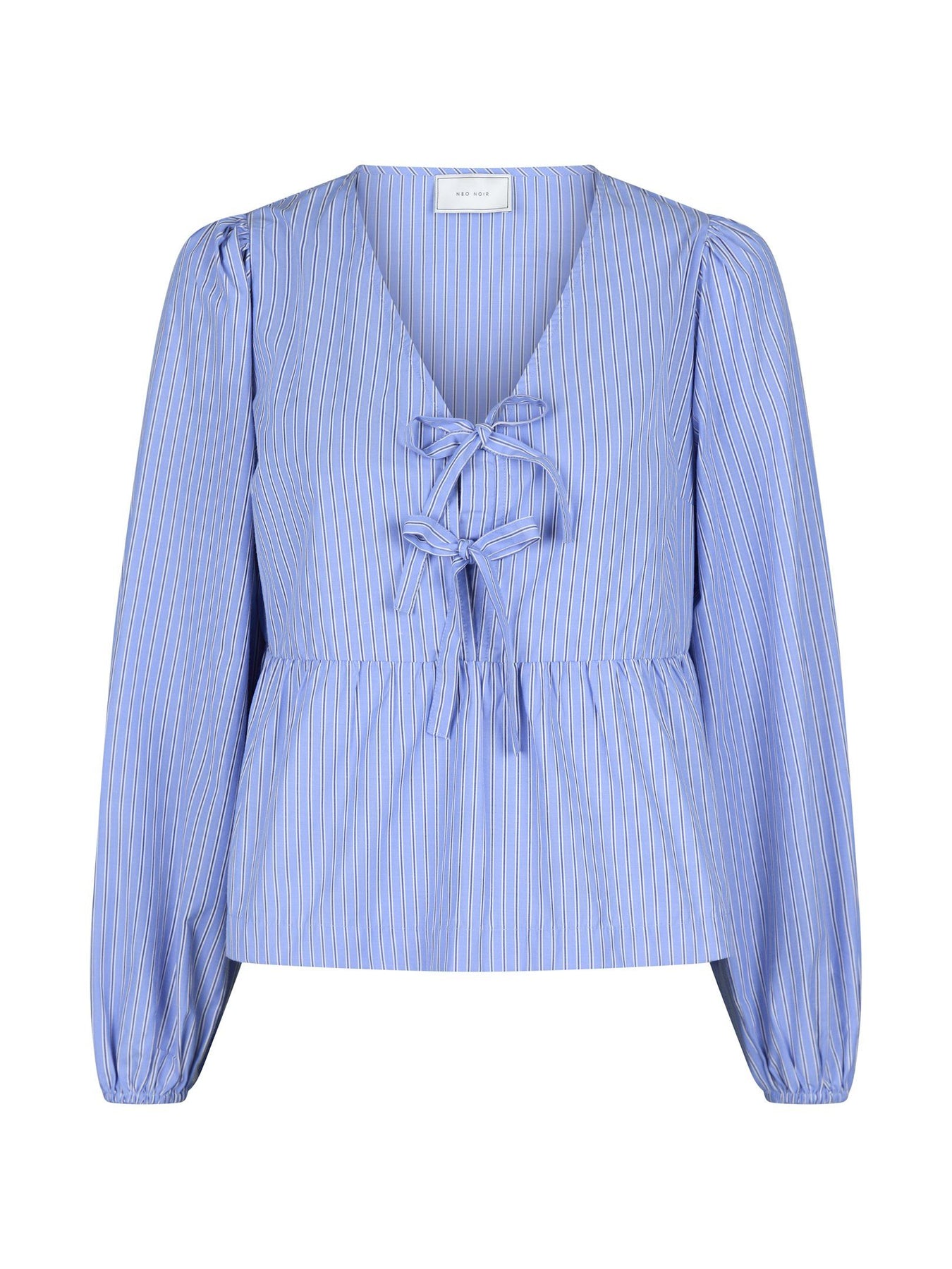 Esmée Stripe Blouse - Blue