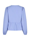 Esmée Stripe Blouse - Blue