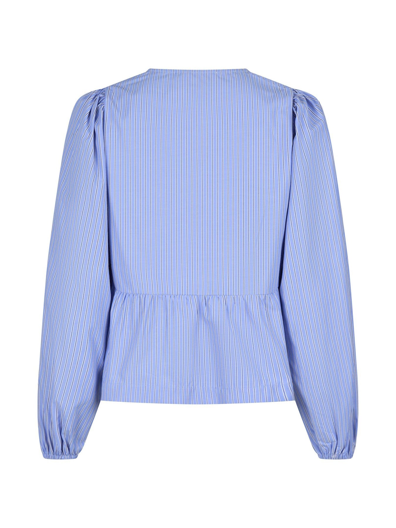 Esmée Stripe Blouse - Blue