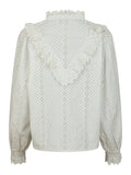 Degas Embroidery Blouse - Off White