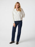 Degas Embroidery Blouse - Off White