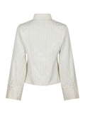 Rosa Pinstripe Shirt - Vit