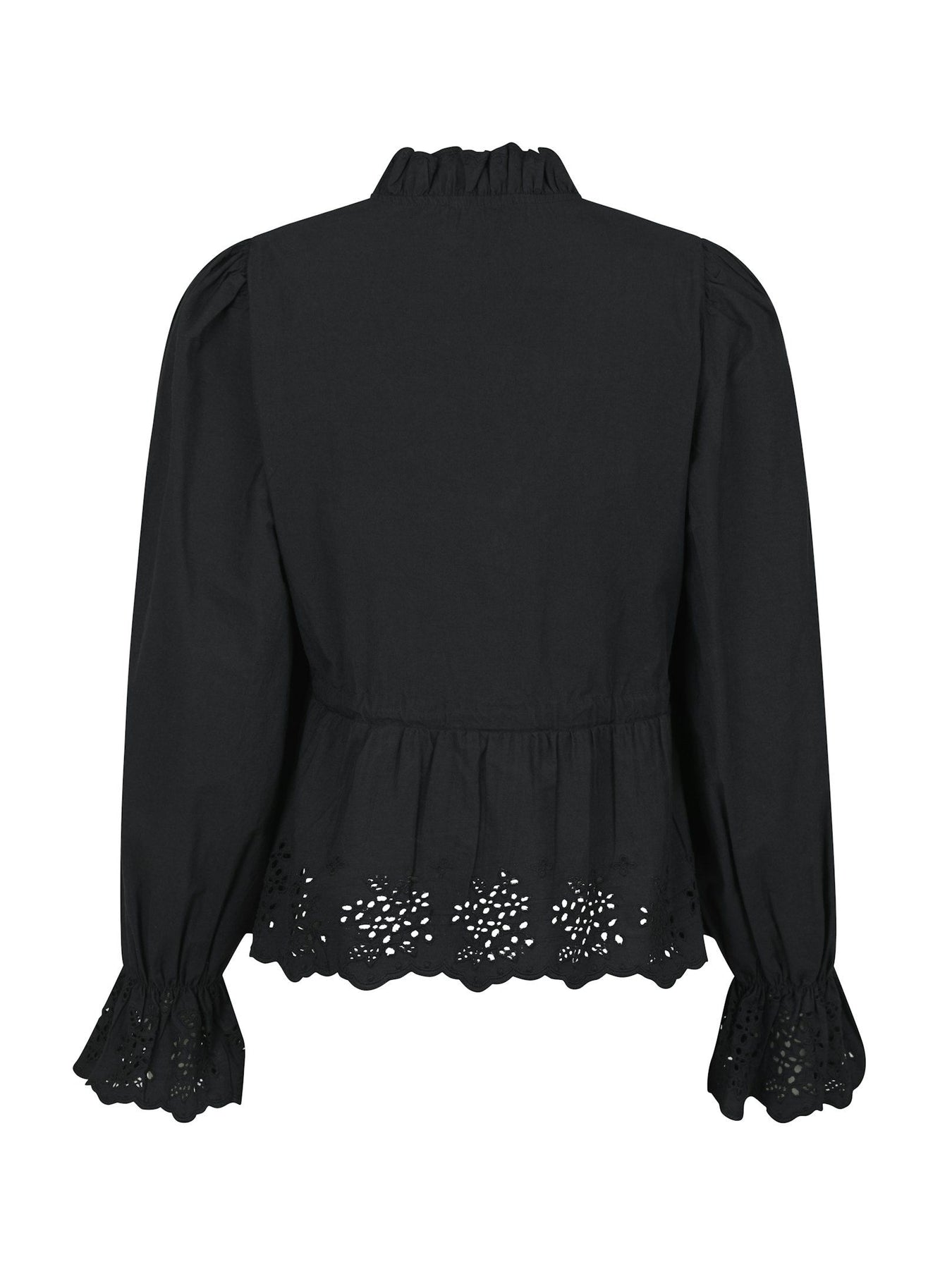 Matsi Embroidery Blouse - Black