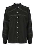 Isala Corduroy Shirt - Black
