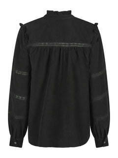 Isala Corduroy Shirt - Black