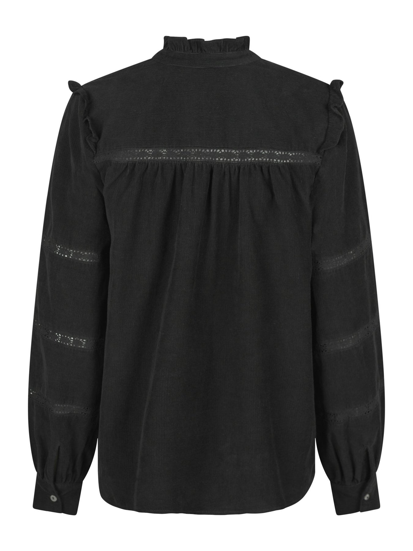 Isala Corduroy Shirt - Black