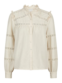 Isala Corduroy Shirt - Ivory