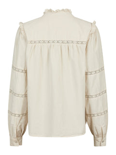 Isala Corduroy Shirt - Ivory