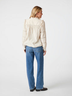 Isala Corduroy Shirt - Ivory