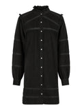 Iriro Corduroy Dress - Black