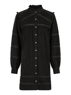 Iriro Corduroy Dress - Black