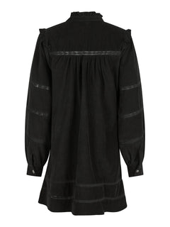 Iriro Corduroy Dress - Black