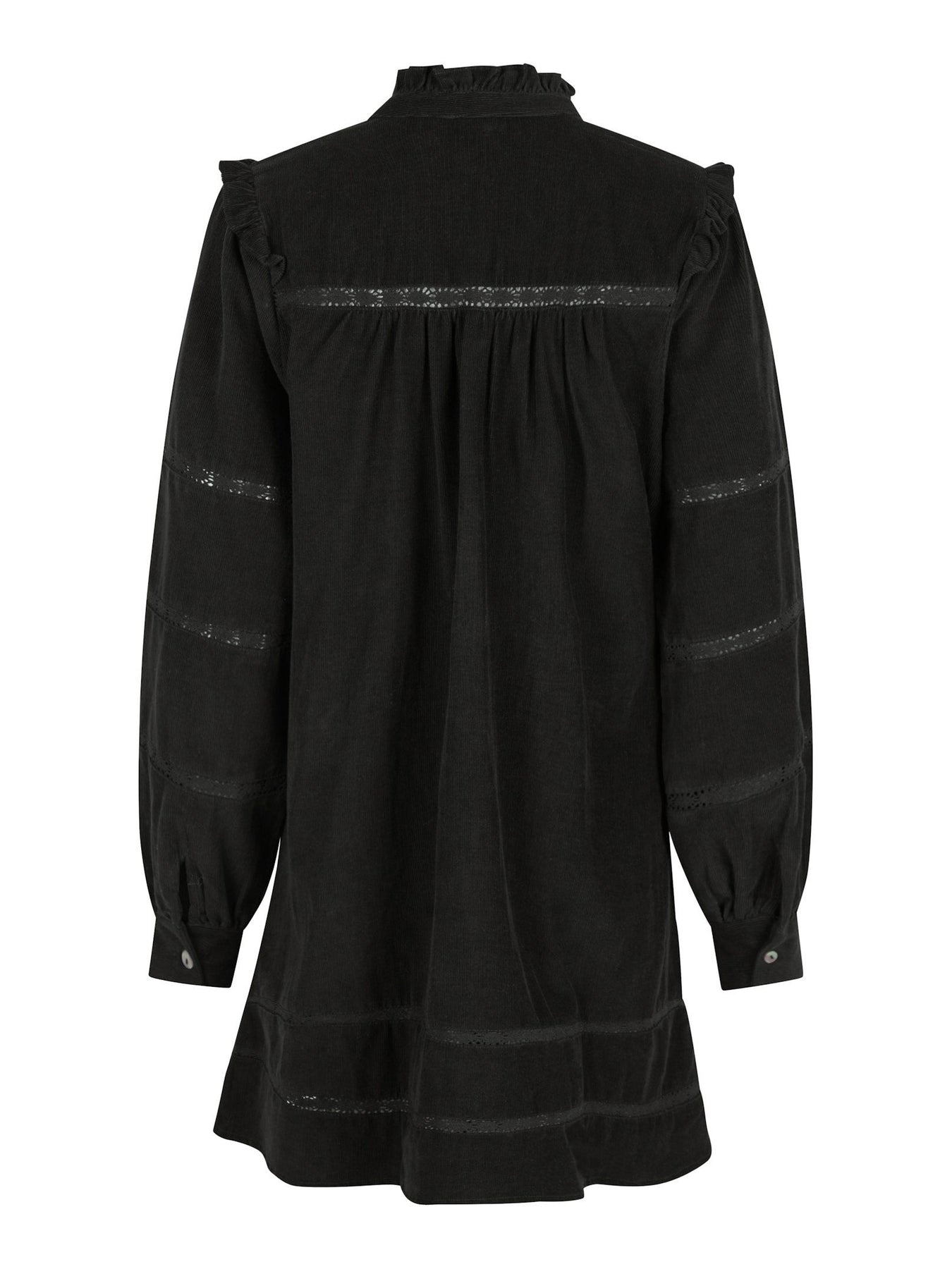 Iriro Corduroy Dress - Black