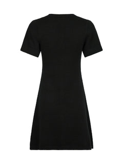 Elise Knit Dress - Black