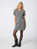 Elise Knit Dress - Dark Grey Melange