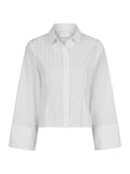 Rosa Solid Shirt - Vit