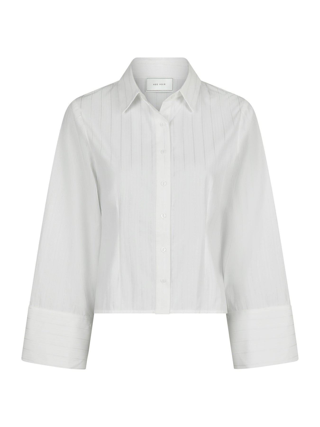 Rosa Solid Shirt - Vit