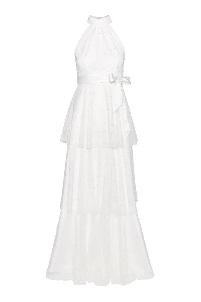 Angel Maxi Dress - White Lace