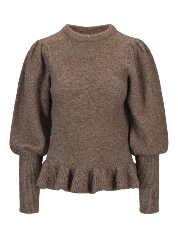 Nala Alpaca Sweater - Walnut