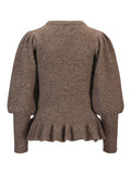 Nala Alpaca Sweater - Walnut