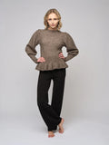 Nala Alpaca Sweater - Walnut