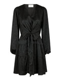 Vivina Glitter Dress - Black/Black Glitter