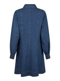 Hanne Denim Dress - Dark Blue