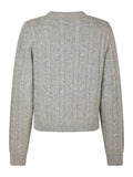Amiri Cable Knit Blouse - Light Grey