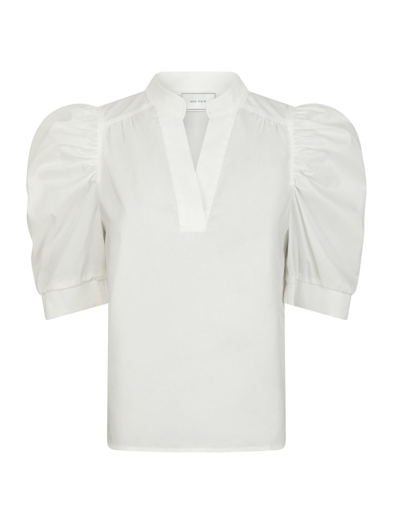 Roella Poplin Blus - Vit