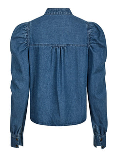 Rosslyn Denim Blouse - Blue