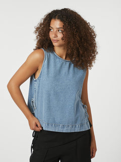 Svetlana D Top - Light Blue