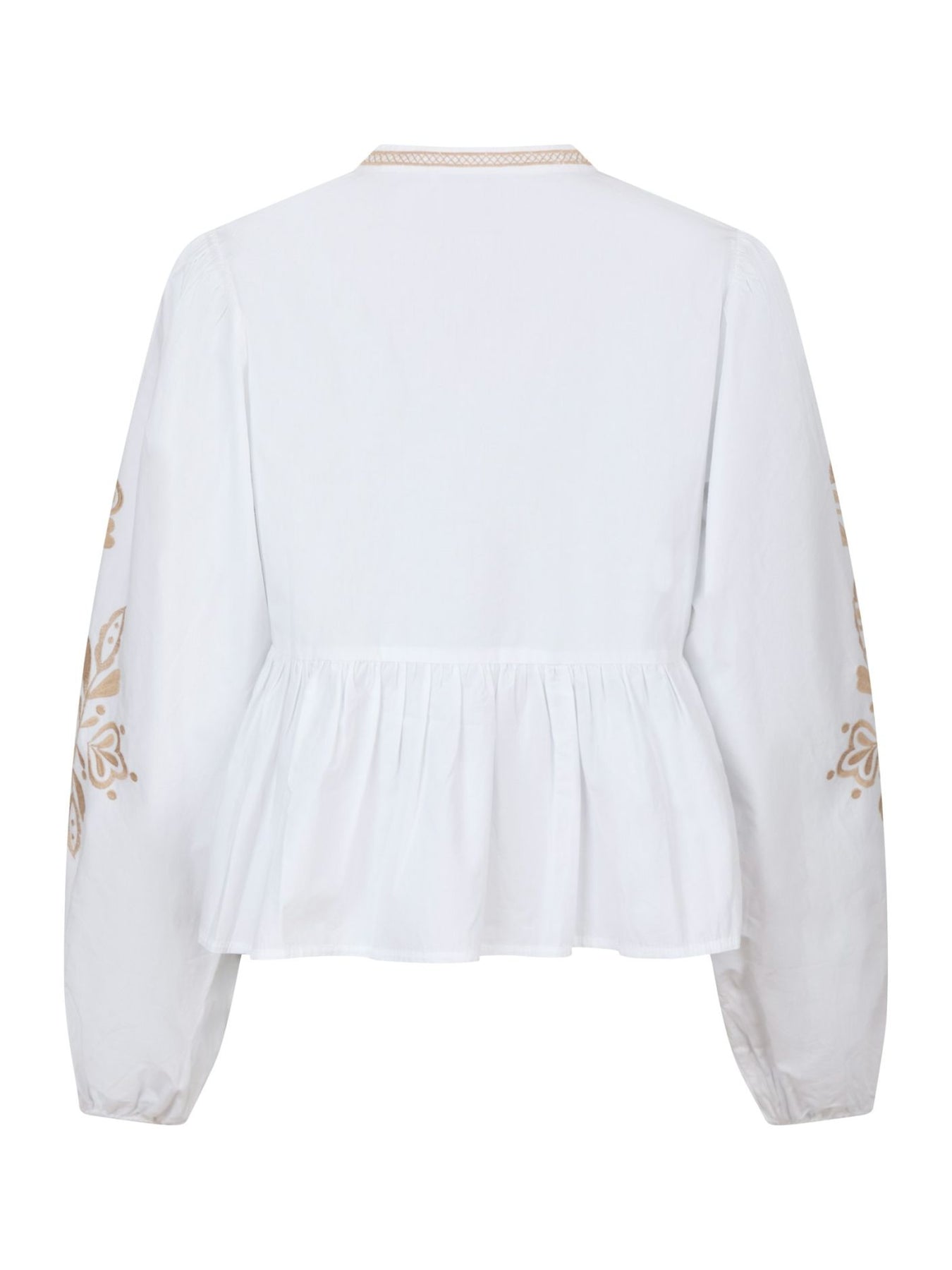 Ginia Emb Blus - Off White