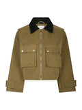 Rivera Canvas Boxy Jacka - Army