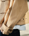 Rivera Canvas Boxy Jacket - Sand