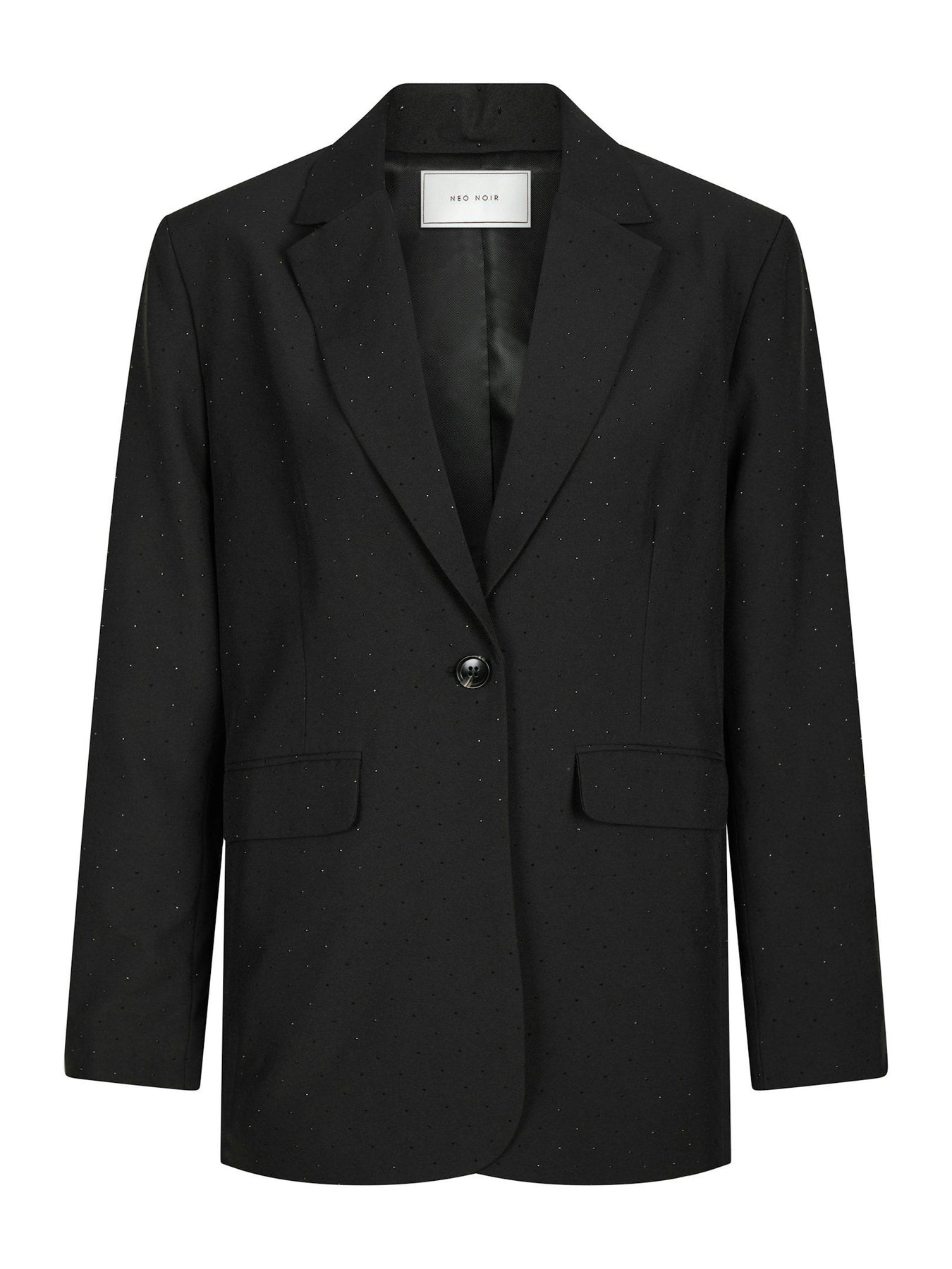 Gaby Bedazzled Blazer - Black