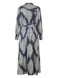 Novalee Paisley Drop Dress - Navy
