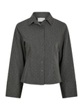 Rosa Bedazzled Shirt - Grey