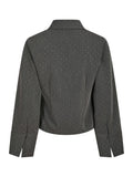 Rosa Bedazzled Shirt - Grey
