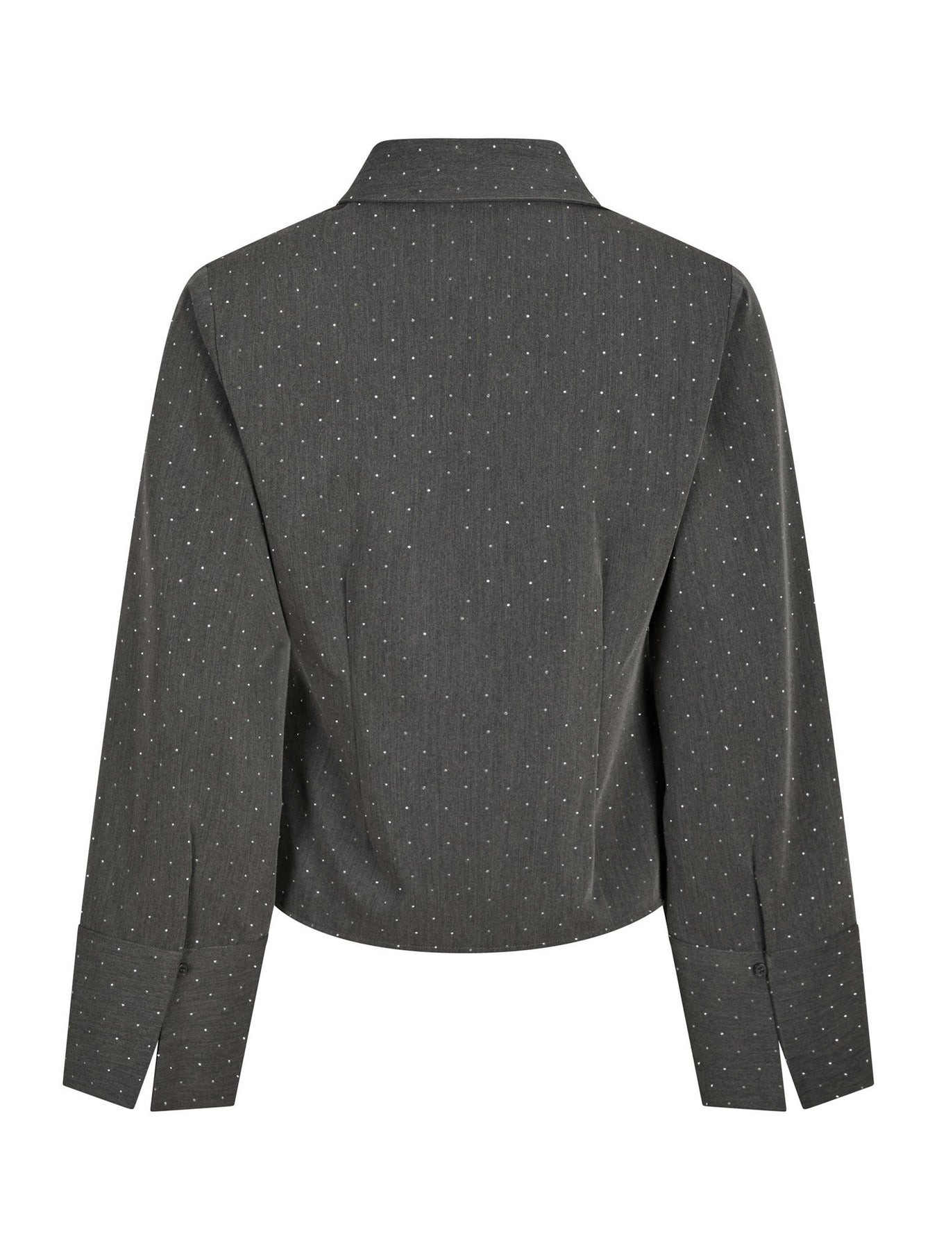 Rosa Bedazzled Shirt - Grey