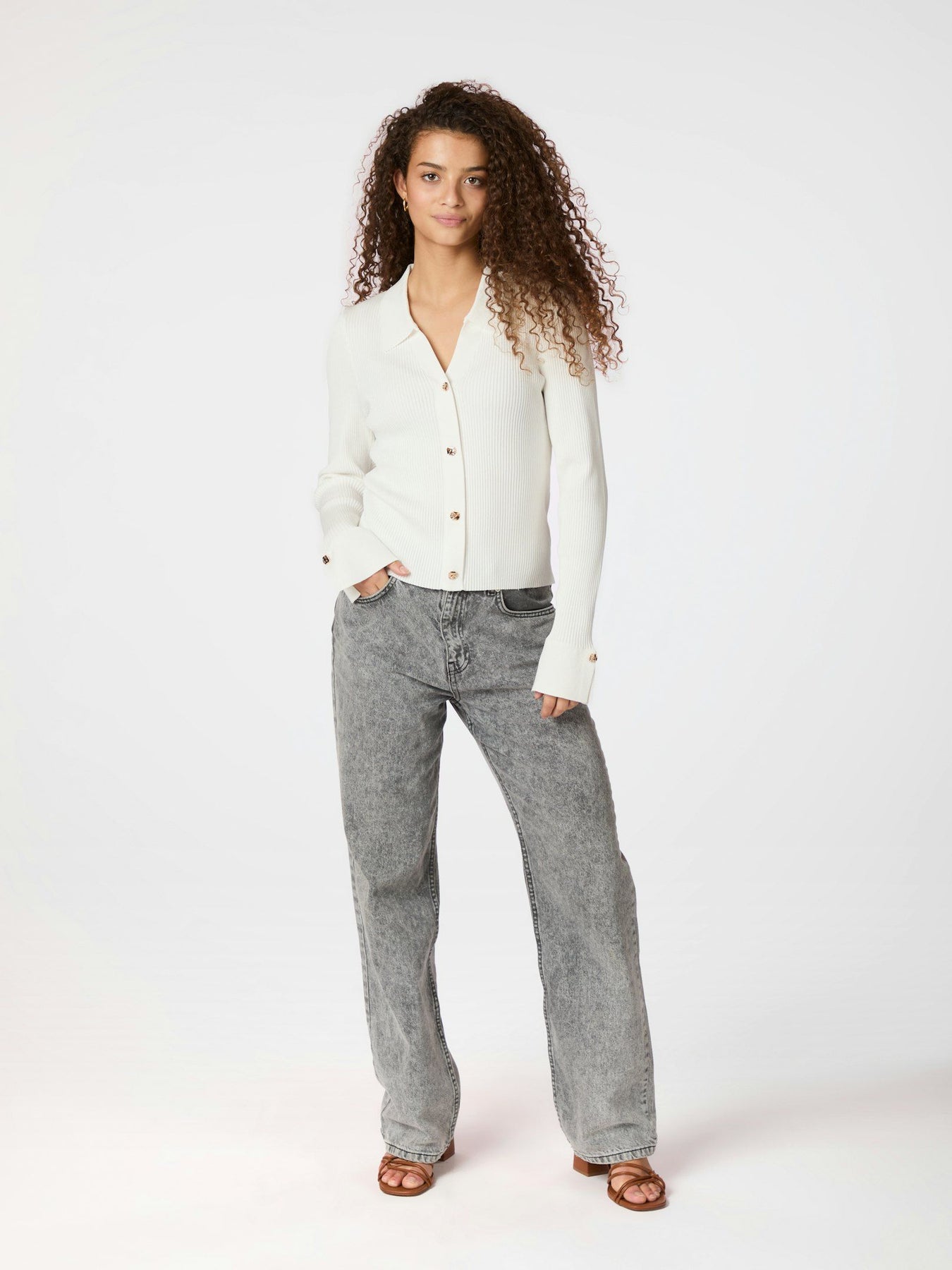 Ylvie Knit Blouse - Off White