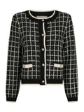 Neo Noir Doro Stitch Knit Kofta
