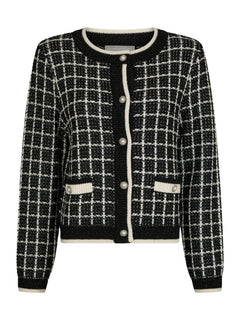 Doro Stitch Knit Cardigan - Black