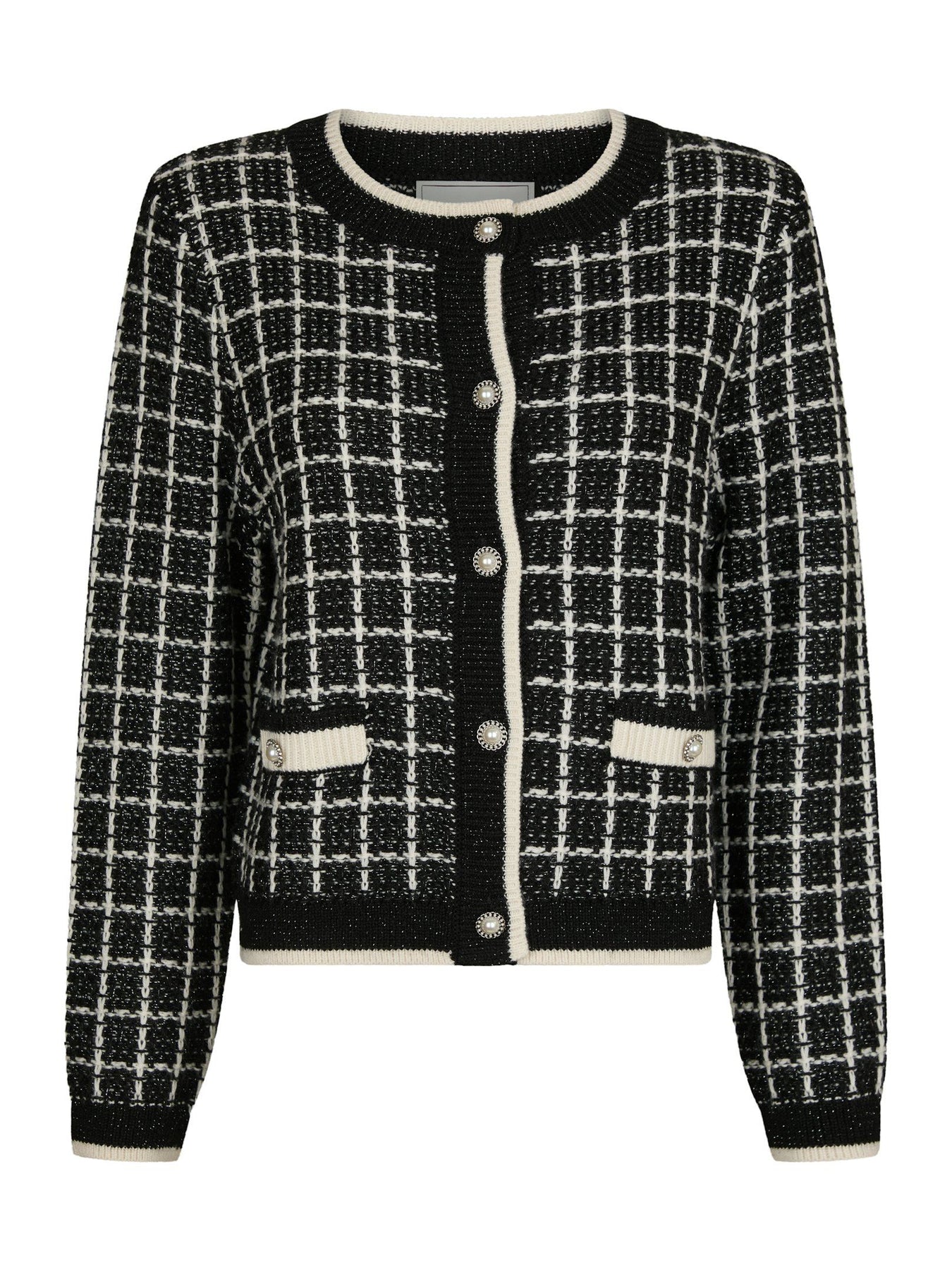 Neo Noir Doro Stitch Knit Kofta