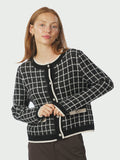 Neo Noir Doro Stitch Knit Kofta